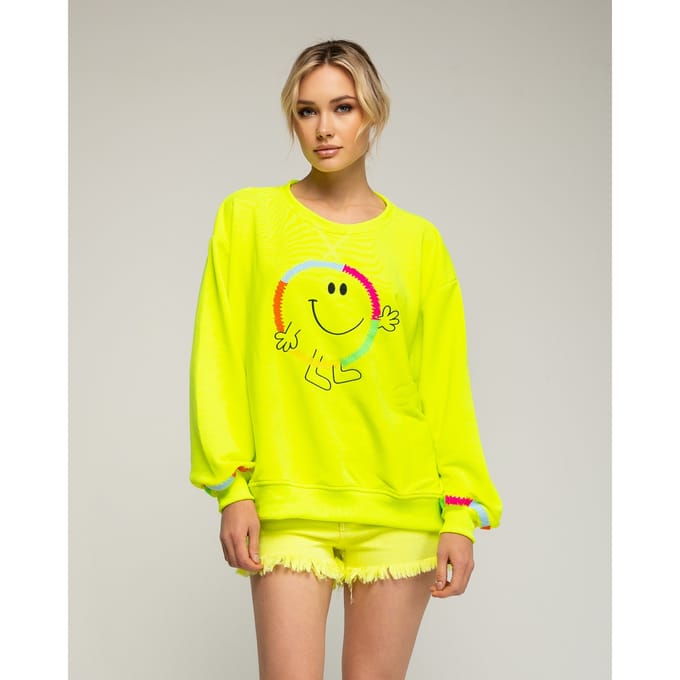 Sweatshirt "glimlach