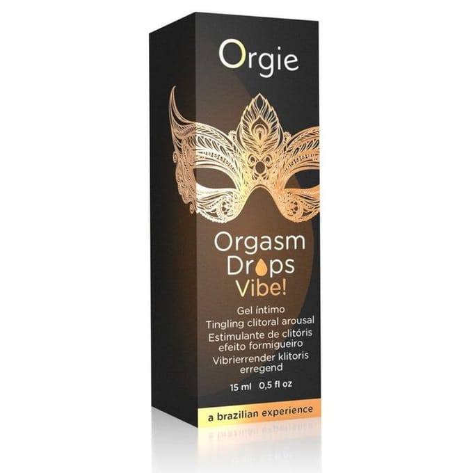 Orgie - Orgasm Drops Vibe! - Stimulating Drops - 0.5 fl oz / 15 ml