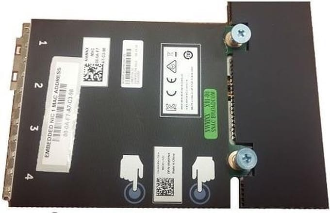 DELL XH0CP Intern Fiber 10000 Mbit/s