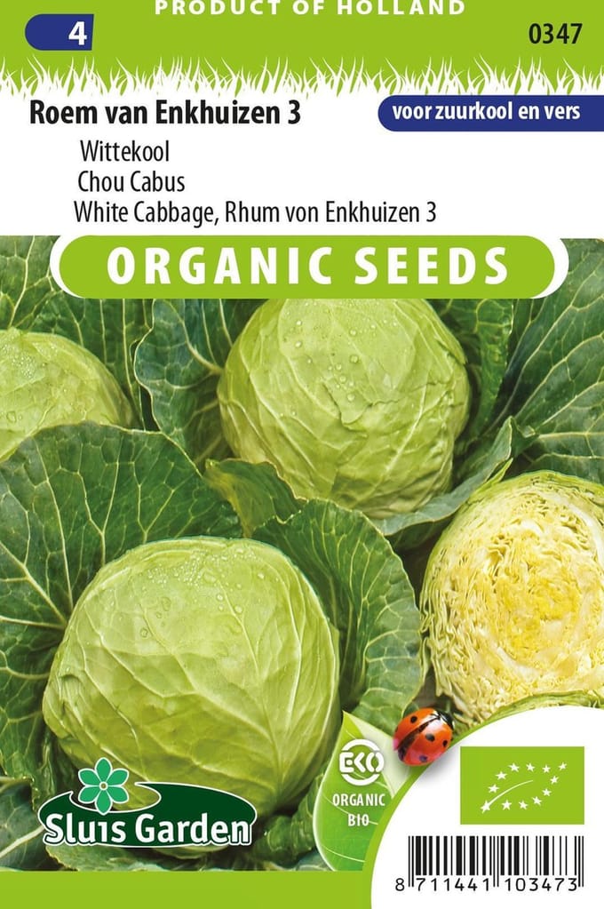 Sluis Garden - Witte Kool Roem van Enkhuizen 3 BIO