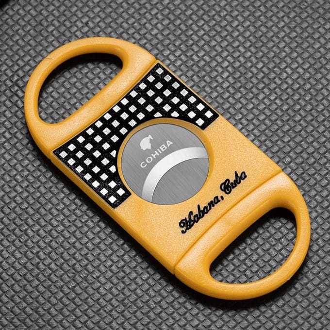 Cohiba - sigarenknipper - geel - sigaar - knipper