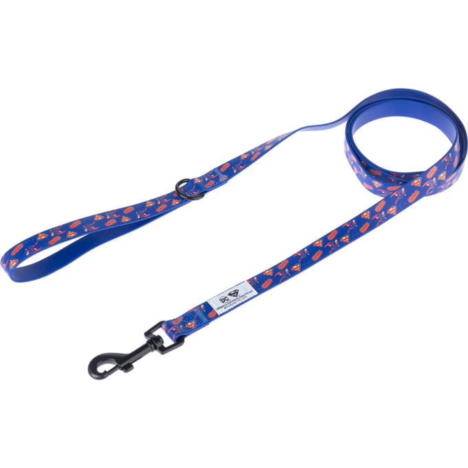 Hondenriem DC Superman 200 cm lang, 20 mm breed Hond