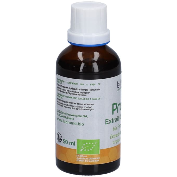 Ladrôme bio Propolisextract 50 Tinctuur