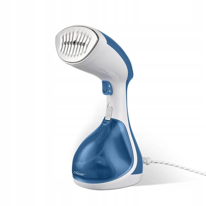 Kledingstomer Maestro, 1500 W, waterreservoir 240 ml, blauw, MR-355-BLUE