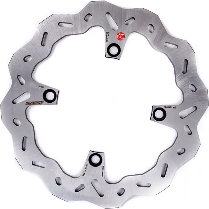 Motorfiets remschijf achter Braking Wave Fixe