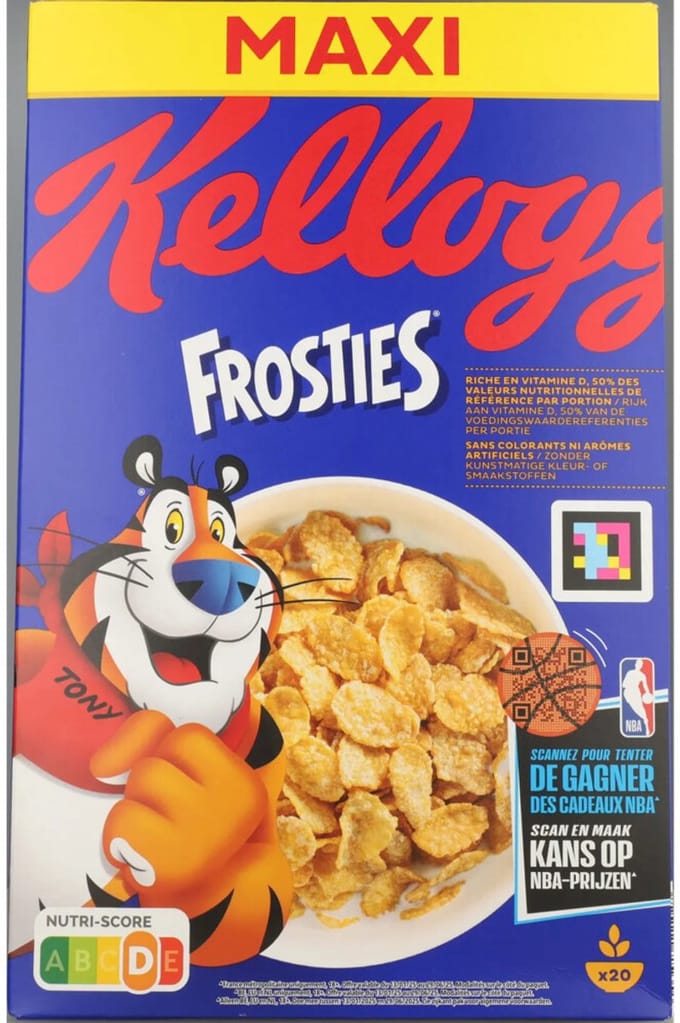 Kellogg's Frosties Ontbijtgranen - 1 x 620 gr