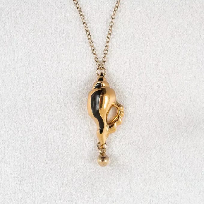 Sylvie Monthulé | Gouden Dames Ketting | Ocean