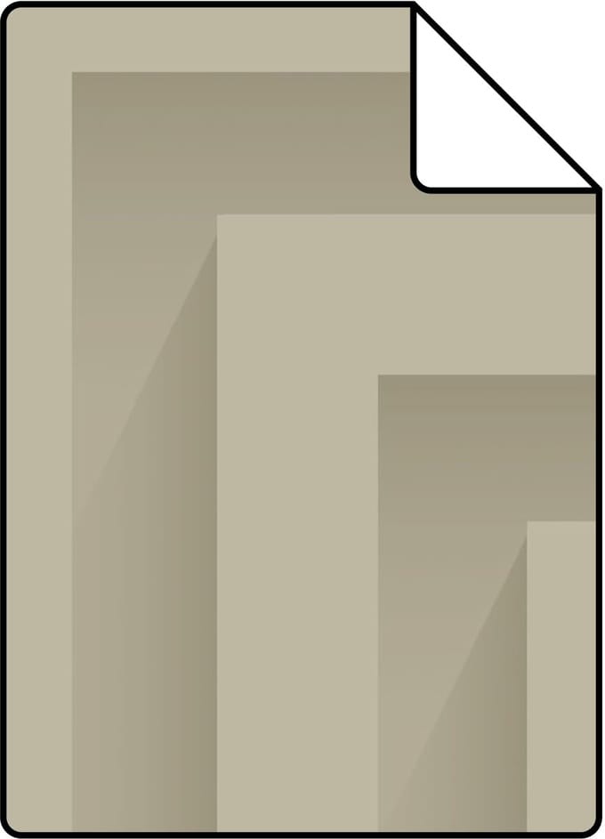 Proefstaal Origin Wallcoverings behang 3d vierkanten lichtbeige - 26.5 x 21 cm - 347973-S