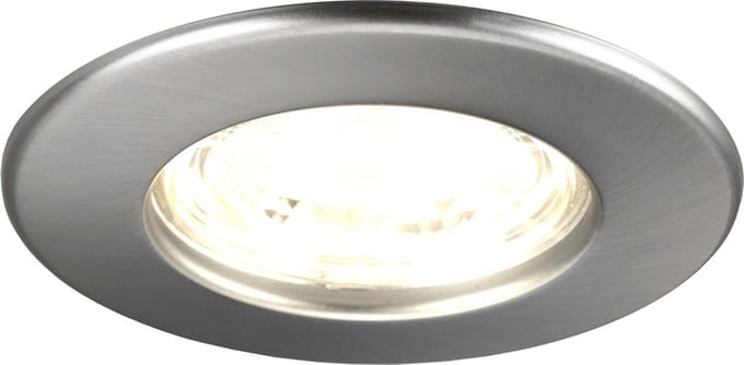Ledvion - LED Inbouwspot - Dimbaar - 5W - 2700K - Ø84mm - IP65 - RVS