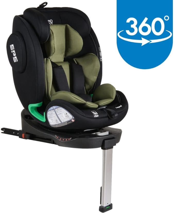 Moni Legend Green 40-150 cm 360° i-Size Autostoel