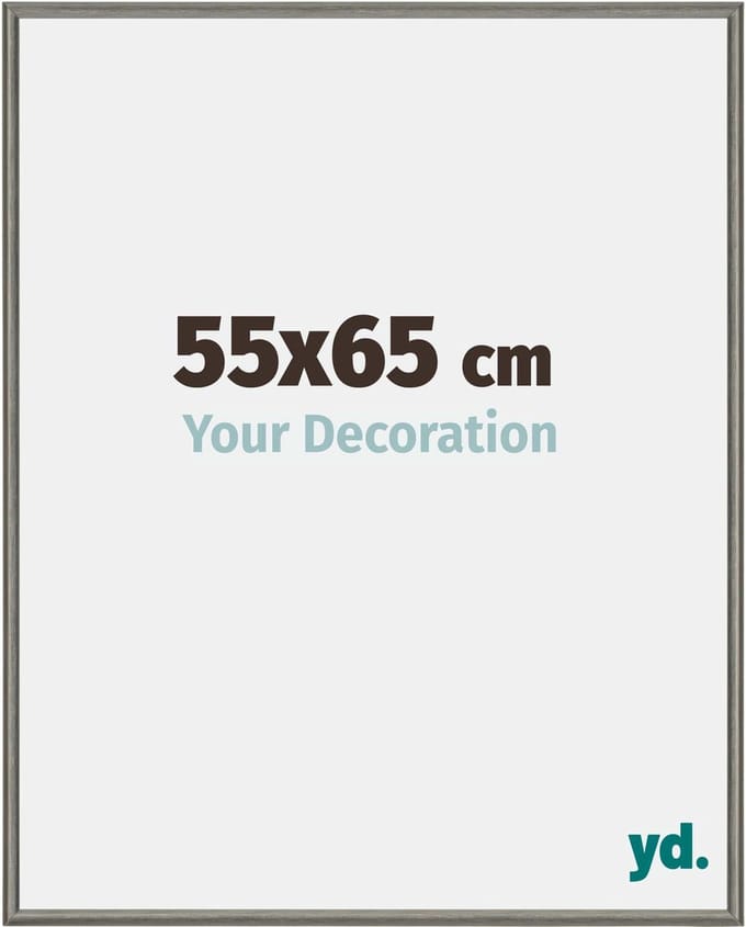 Your Decoration - Fotolijst 55x65 cm - Aluminium - Mercury Structuur - New York