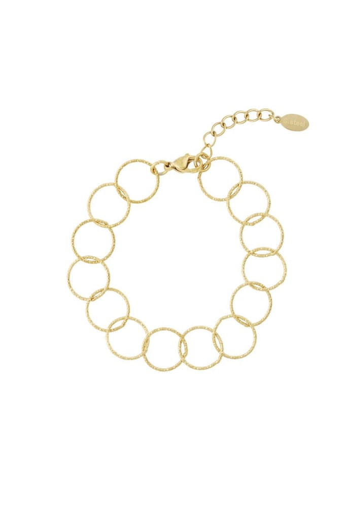 304Ssteel chain armband- bracelet chain daily - ring schakel armband