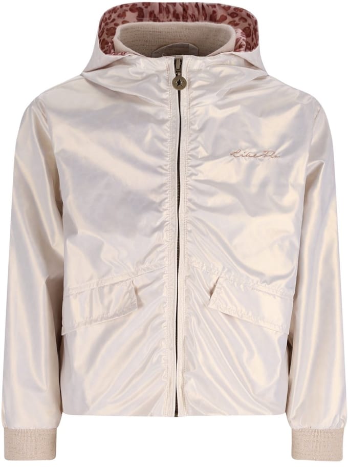 Like Flo F602-5200 Meisjes Jas wit goud - Maat 110