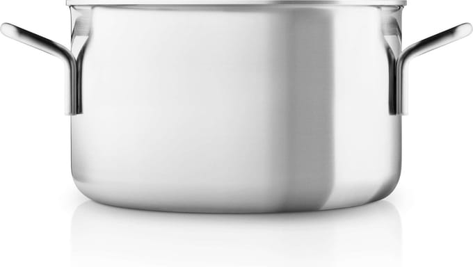 Eva Trio - Multi Kookpan Ø 24 6,5 Liter - Roestvast Staal - Zilver -