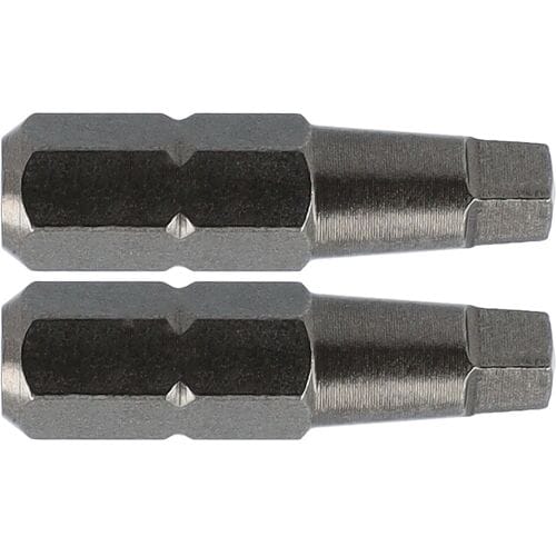 Labor schroefbit Vierkant 1x25mm (2 Stuks)