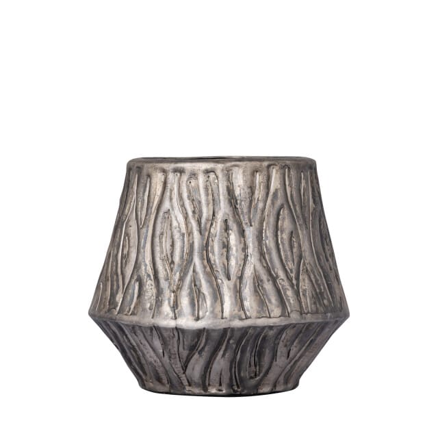 PTMD - Pot Deandra - Zilver - 20x20x19cm