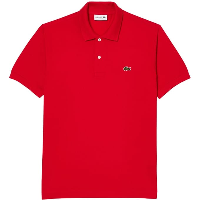 Lacoste T-shirt en Polo Rosso