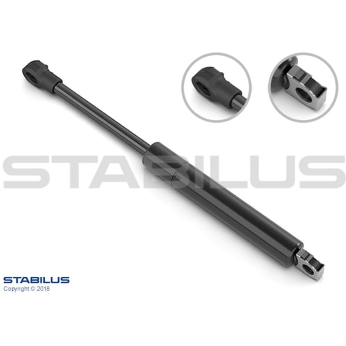 Gasveer kofferbak/laadruimte STABILUS 2616BK