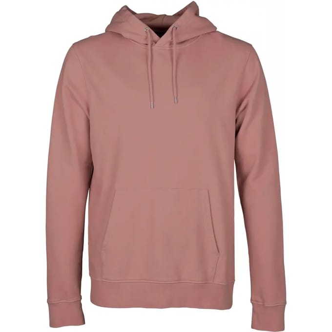 Hooded sweatshirt Colorful Standard Classic Organic rosewood mist