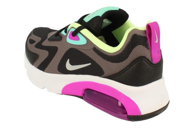 Nike Air Max 200 Gs Zwarte Sneakers