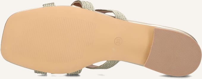 AYANA 0667-10 Slippers - Dames - Goudkleurig - Maat 38