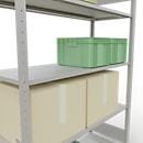 SCHULTE Lagertechnik - Stapelvoet met lengtevergrendeling - 2000x1300x500 mm, type 150 kg