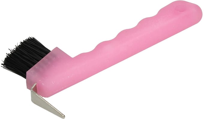 Barato Hoevenkrabber Met Borstel Epplejeck Neon Roze