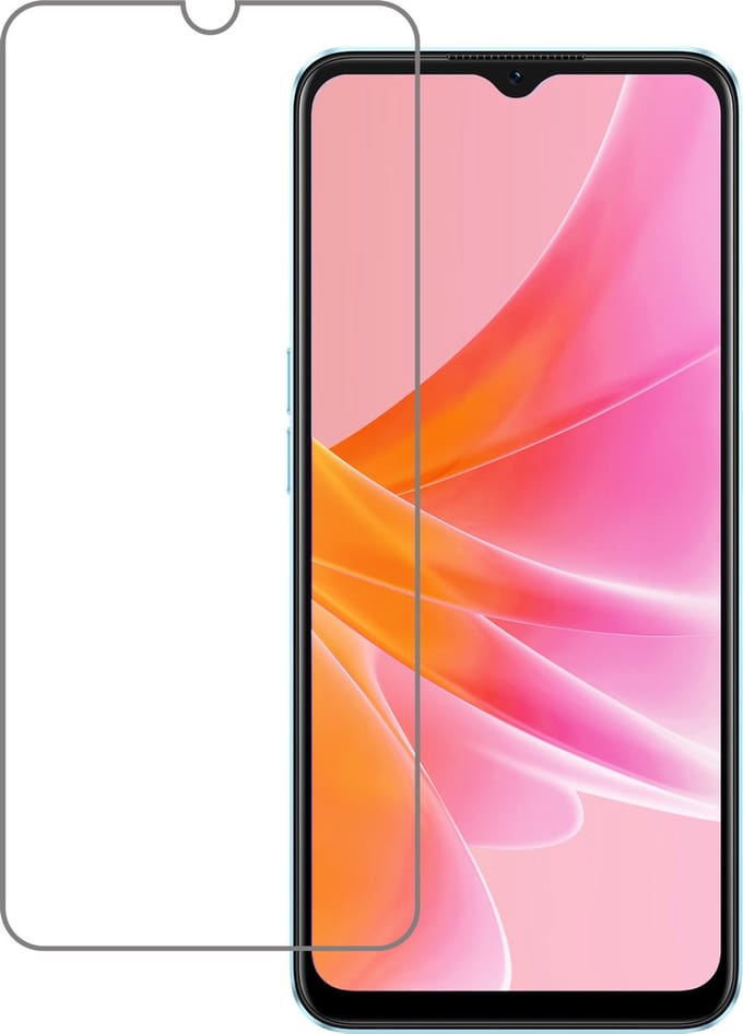 Screenprotector - Geschikt voor OPPO A57s - Extra Sterk - Gehard Glas - Beschermglas - Tempered Glass - Screen Protector
