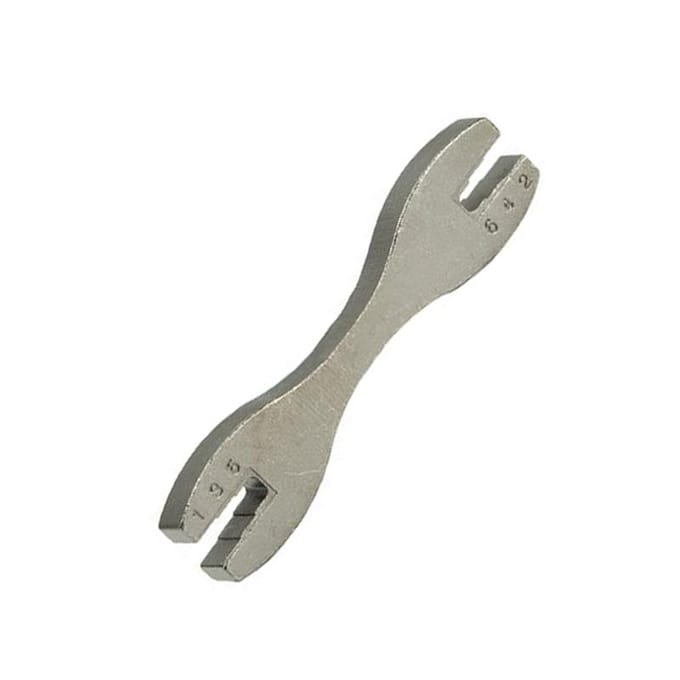 Clé à rayons portable pour motos et vélos, outil universel pour pneus de roues de tailles multiples gray