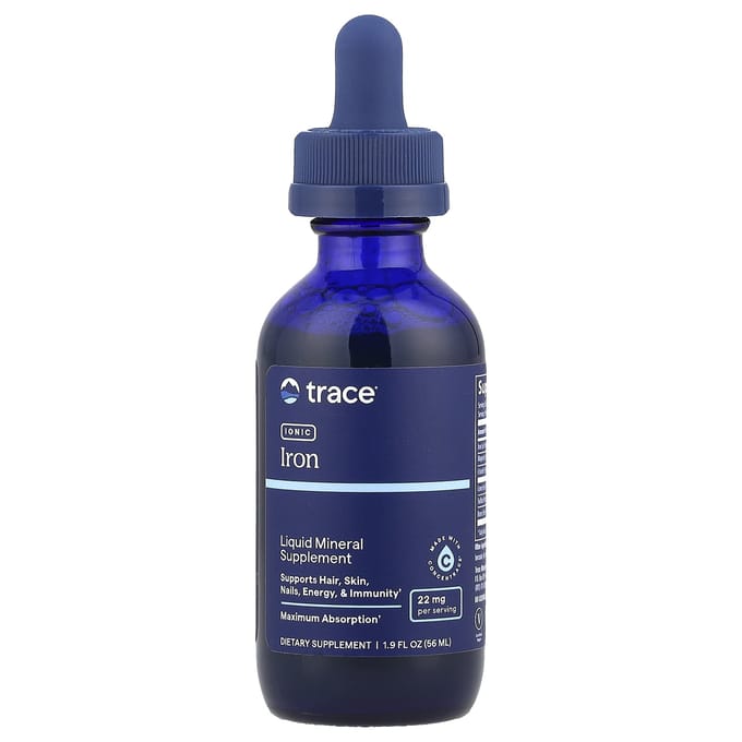 Trace, Ionisch IJzer, 1,9 fl oz (56 ml)