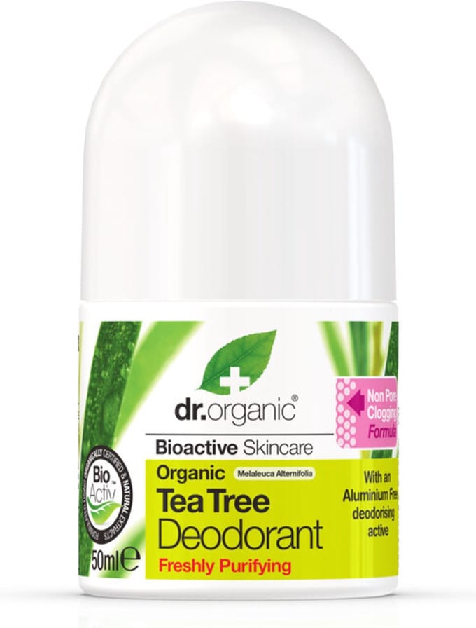 Dr Organic Tea Tree Deodorant BUNDEL (6x 50ml)