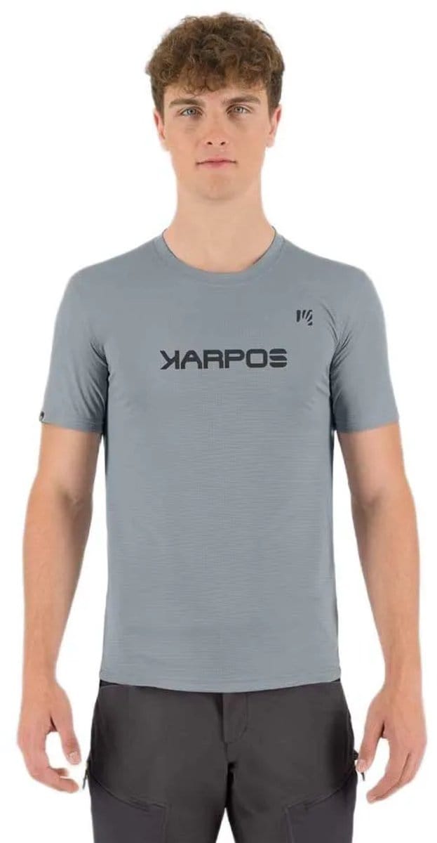 Karpos Loma Evo T-shirt Met Korte Mouwen Grijs S Man