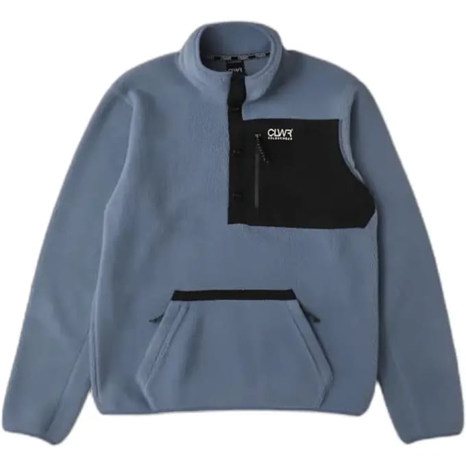 Fleece met drukknoopjes Colourwear Pile