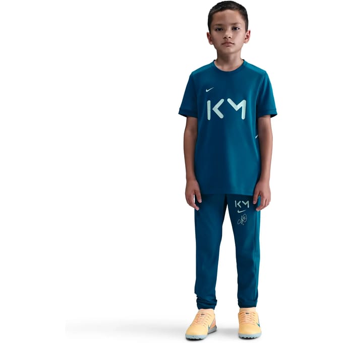 Nike kylian mbappã© academy nike dri-fit voetbalshirt in de kleur groen.