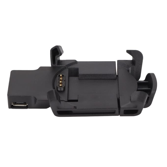 Lader Compatibel voor Garmin Fenix 3 HR Smartwatch USB Oplaadkabel Clip Dock black