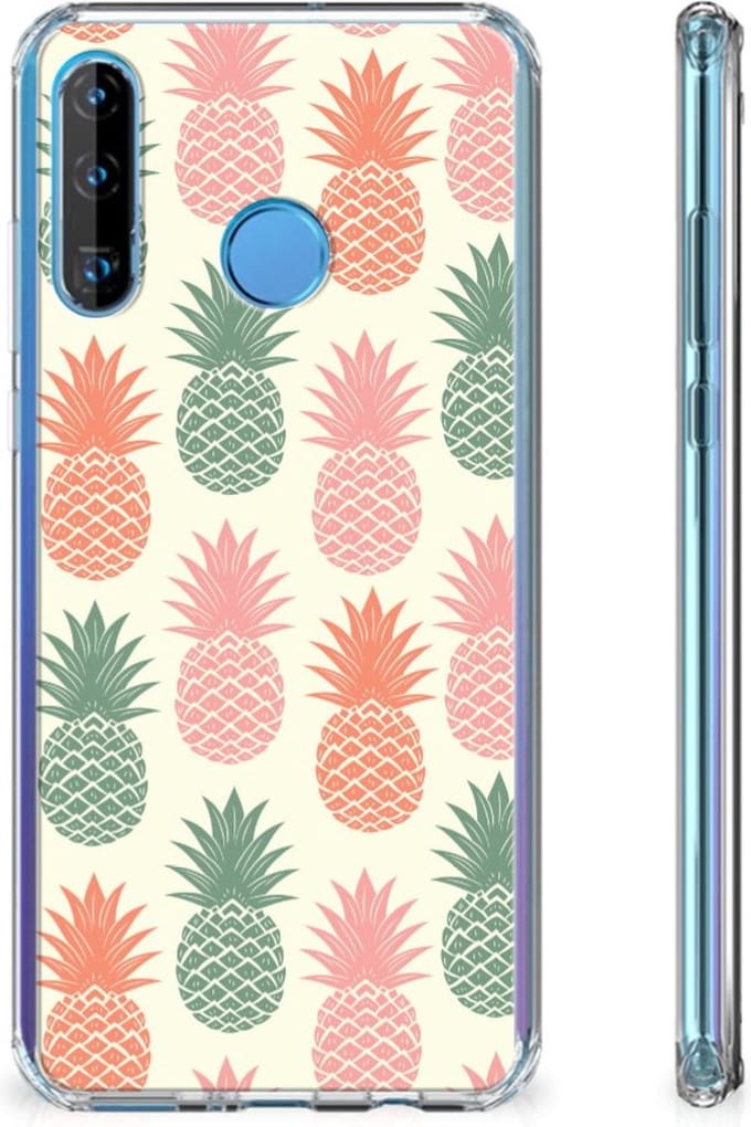 Huawei P30 Lite Beschermhoes Ananas
