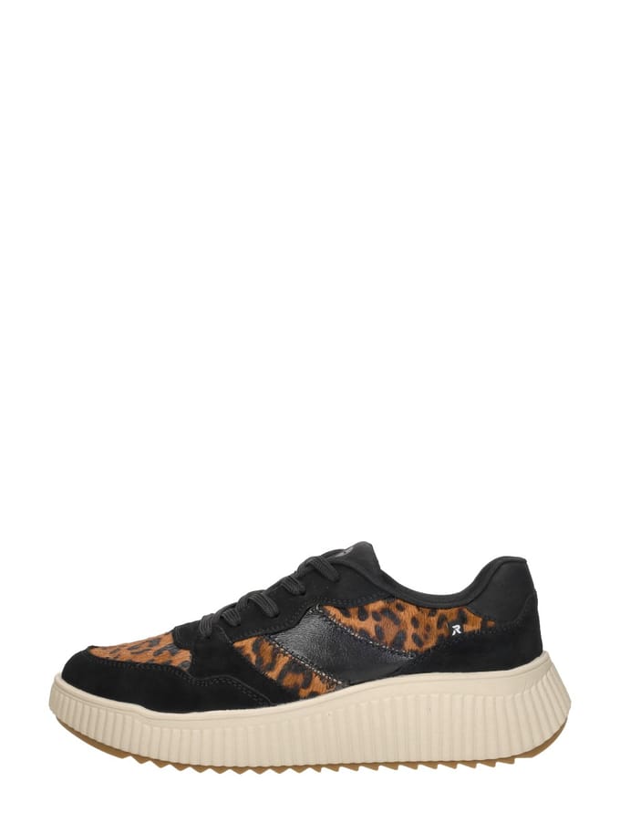 Rieker Sneakers - Dames - Zwart - Maat:43
