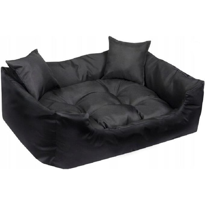 Lit pour chien imperméable ECCO, S M L XL XXL 3XL S - 55/45 cm noir
