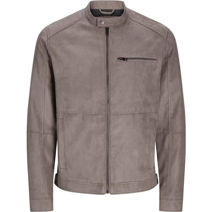 JACK&JONES JJEDYLAN BIKER JACKET NOOS Heren Biker - Maat L