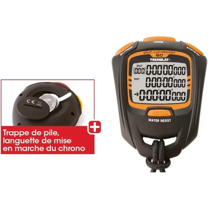 Stopwatch Tremblay 60 herinneringen