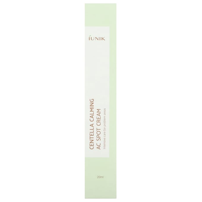 IUNIK Centella Calming AC Spot Cream 20ml - Krem punktowy dla cery problematycznej i trądzikowej