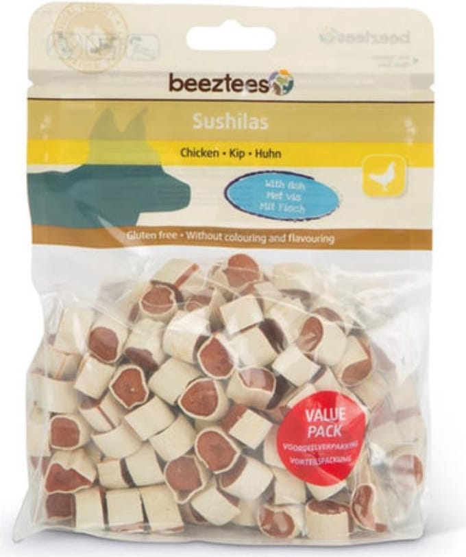 Beeztees hondensnack Sushilas - hondensnack - 400 gram