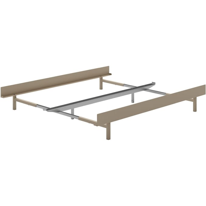 Moebe Bed 90-180 cm - Höhe 29 cm - sand