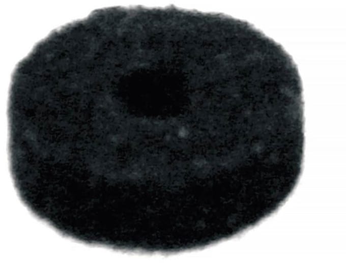 Boston EP-FEW Vilten Ringen voor Eindpin - Zwart, 12x3mm, 12-Pack