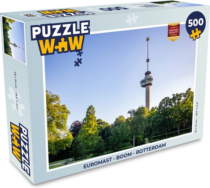 Puzzel Euromast - Boom - Rotterdam - Legpuzzel - Puzzel 500 stukjes