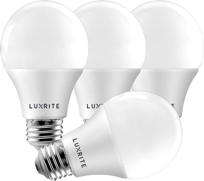 Ledlamp Standaard - Energiezuinig licht - Huisverlichting - Warm wit dimbaar - 800 Lumen - Wit