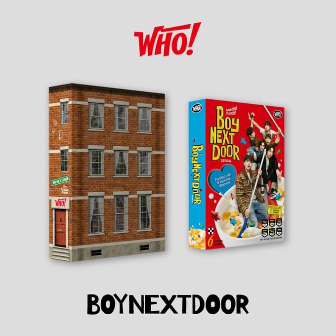 Album BOYNEXTDOOR QUI! 1er célibataire Set
