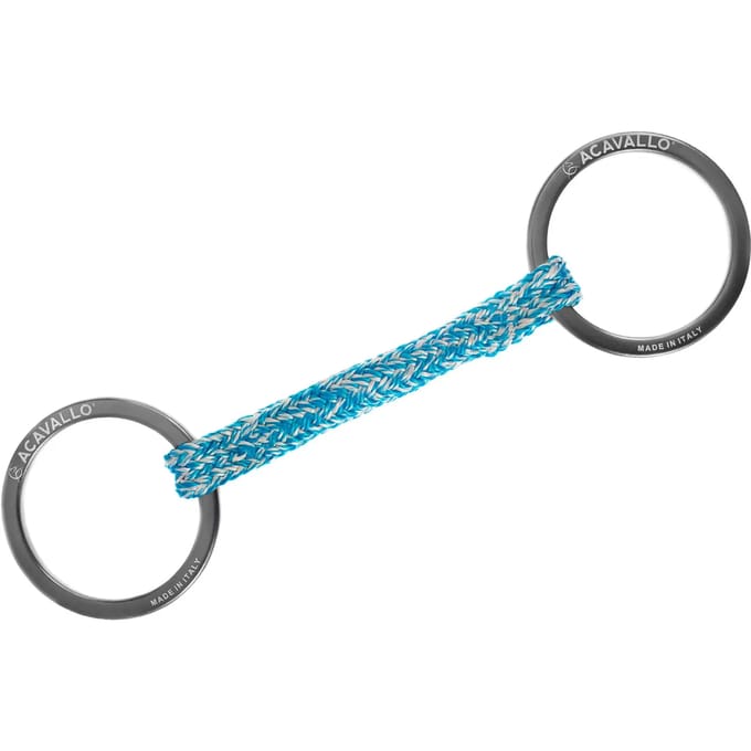 2 ring paardenbit Acavallo Alupro