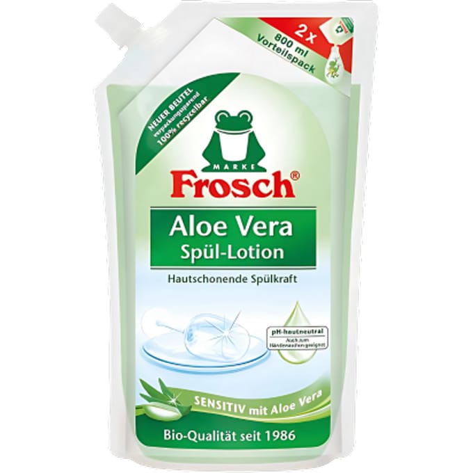 Frosch Aloe Vera Afwasmiddel Navulling – 800ml