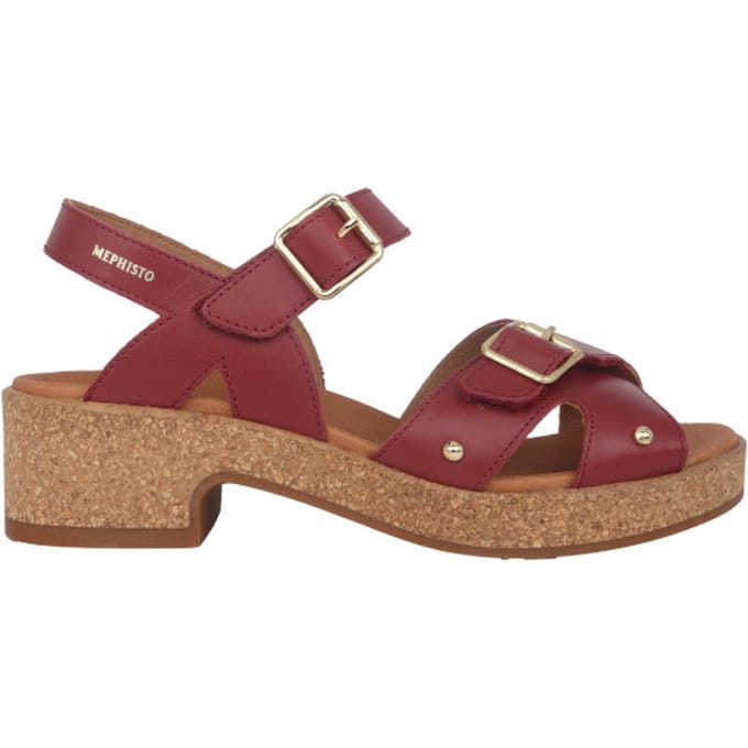 Mephisto Fedora - dames sandaal - Rood - maat 35 (EU) 2.5 (UK)